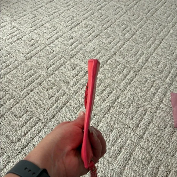 Kate Spade On Purpose Strawberry Mini Leather Wristlet -UVRU0191 - Picture 10 of 11